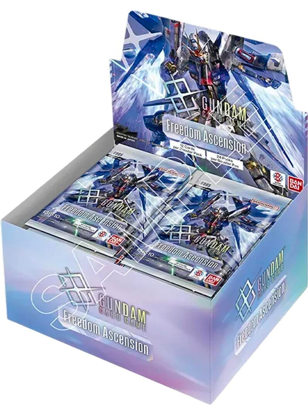 Gundam Freedom Ascension Booster Box Bandai Namco GD05