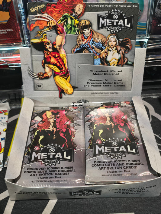 X-Men Metal Universe Hobby Pack - Hunt for Precious Metal Gems!