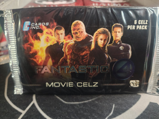 I holo/pack! Fantastic 4 Marvel Movie Celz Pack Personal Break! Cards inc 2005