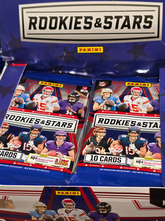2024 Rookies and Stars Football Retail Pack