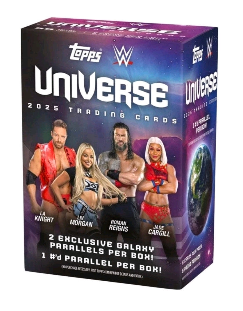 2025 WWE Topps Universe Wrestling Blaster Box