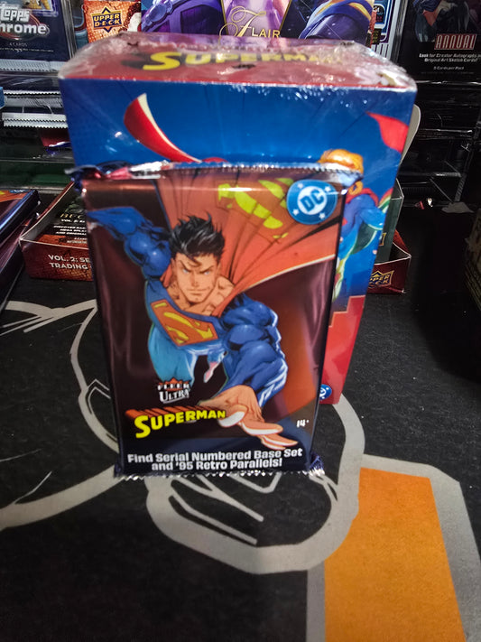 Fleer Ultra Superman Blaster Pack