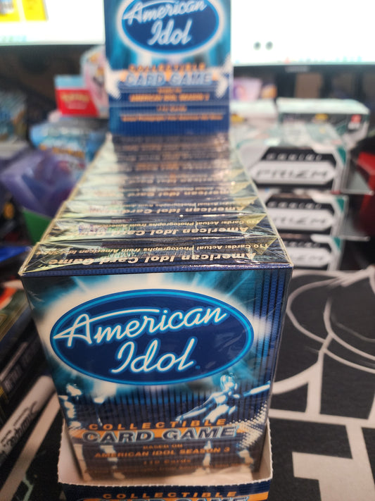 Fleer American Idol Season 3 Trading Card Game Individual Box Personal Break!
