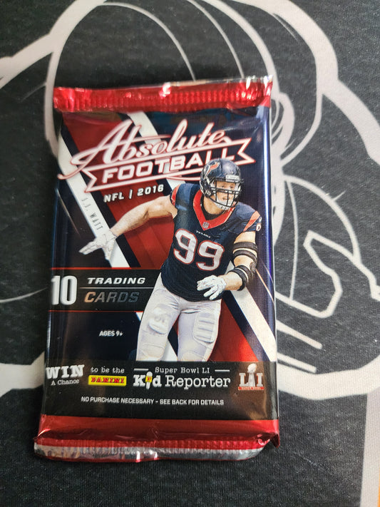 2016 Panini Absolute Football Mega Box Pack