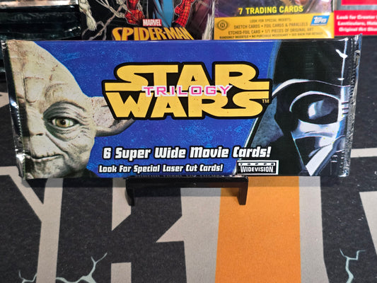 1997 Star Wars The Original Trilogy Widevision Cards - 8 oversized cards/pack!