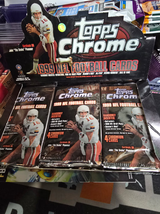 1999 Topps Chrome Football Hobby Pack