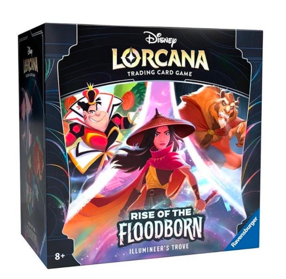Disney Lorcana Rise of the Floodborn Trove - 8 booster packs!