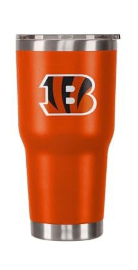 FOCO Cincinnati Bengals NFL Team Logo 30 oz Tumbler - Orange