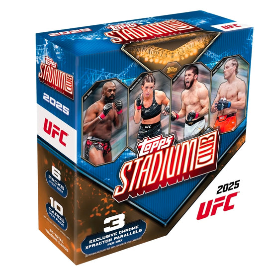2025 UFC Topps Stadium Club Mega Box