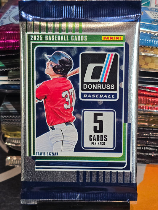 2025 Donruss Baseball 5-card Retail pack