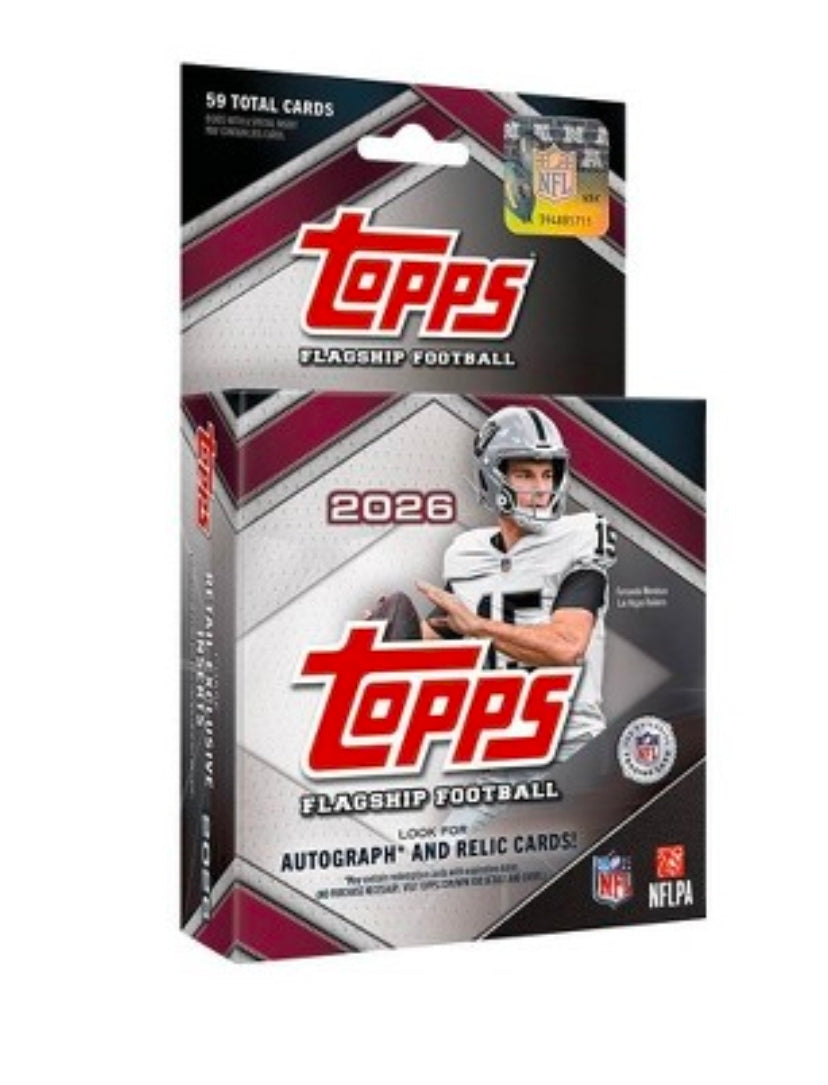 2026 Topps Flagship Football Hanger Box