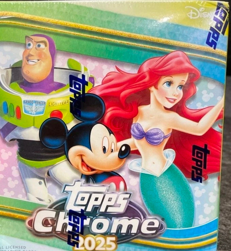 Disney 2025 Topps Chrome Mega Box