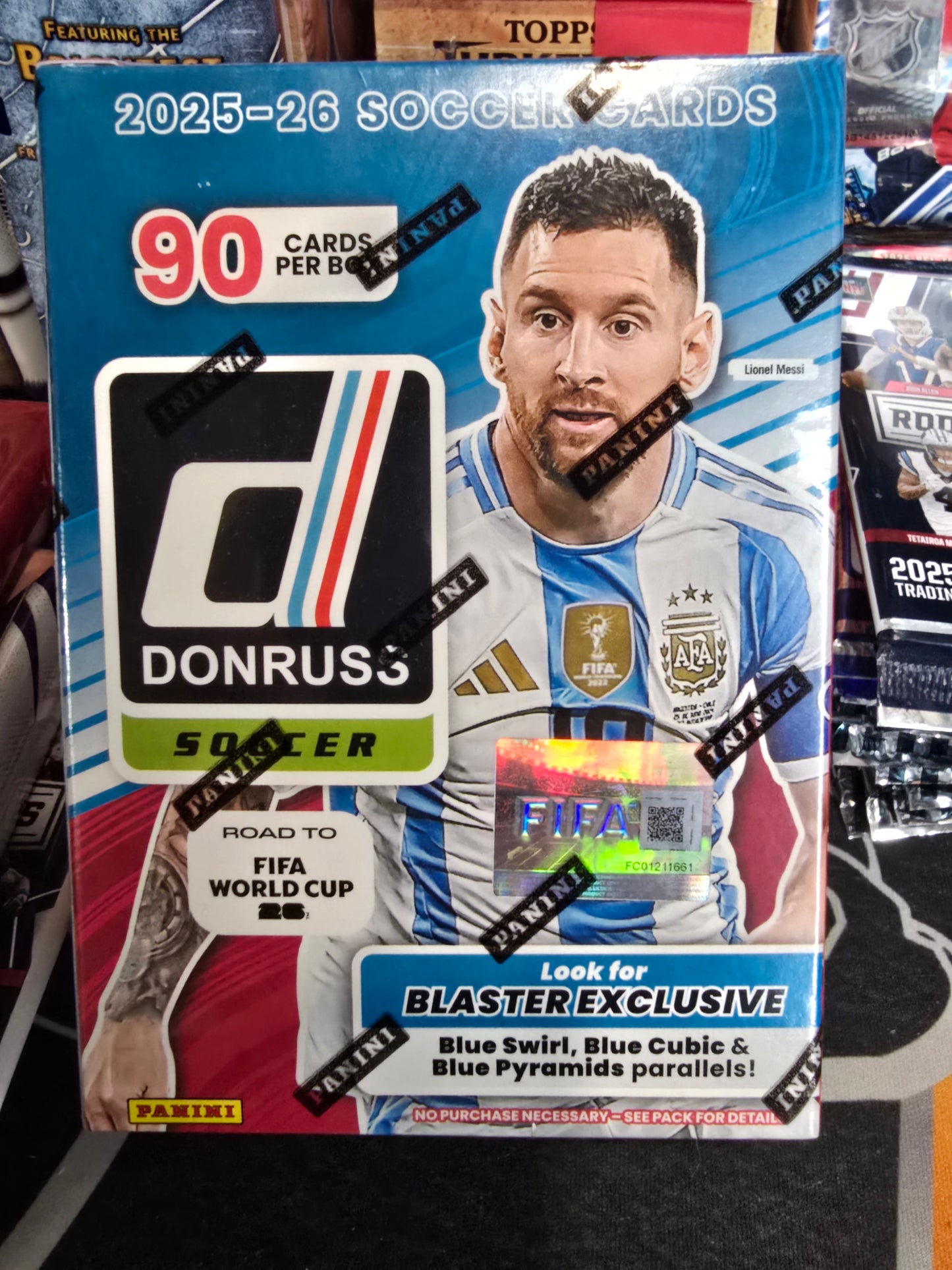2025-2026 Donruss Soccer Road to the FIFA World Cup Blaster Box
