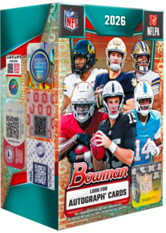 2026 Bowman Football Blaster Box