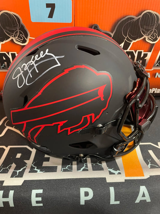 Jim Kelly Autographed Eclipse AUTHENTIC Full Size w/ visor BILLS RADTKE COA