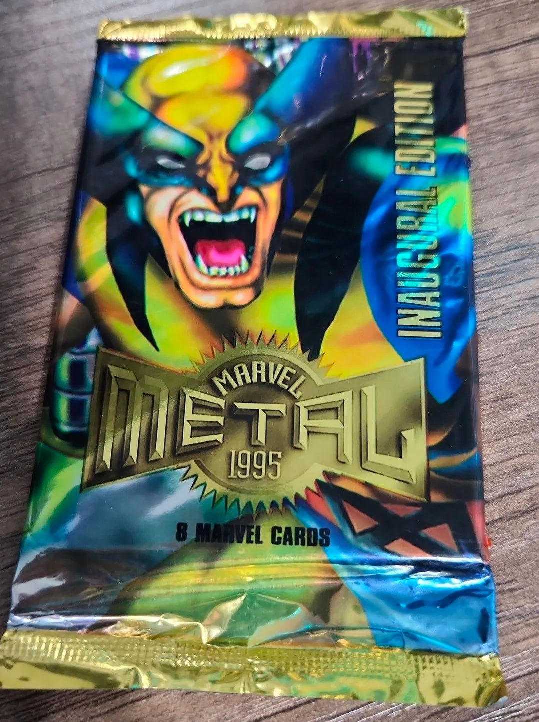 1995 Marvel Metal Inaugural Edition Hobby Pack