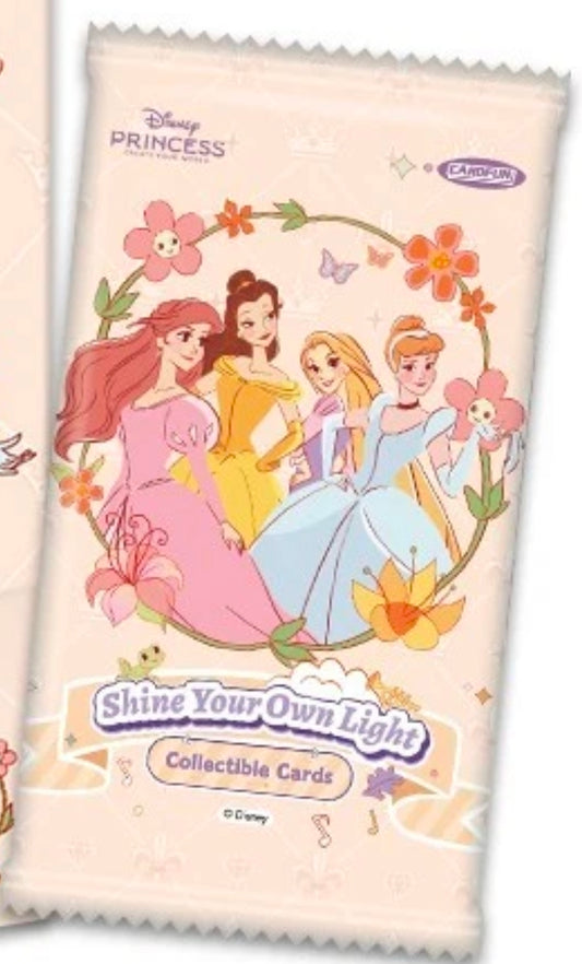 2026 Card Fun Disney Princess Hobby Pack - Shine Your Own Light!