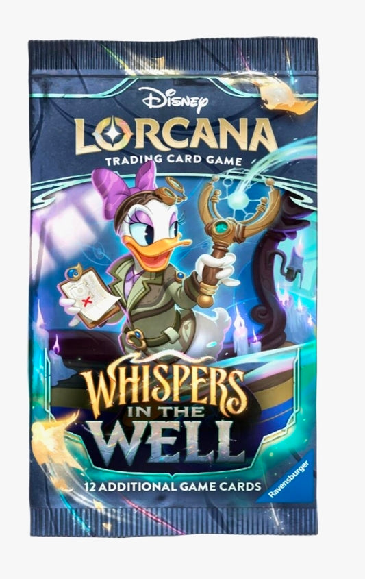 Disney Lorcana Whispers In The Well Booster Pack