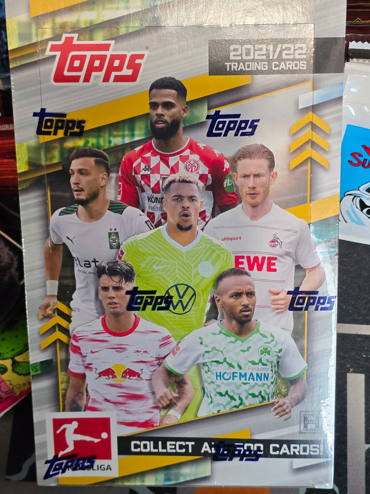 2021-2022 Topps Bungesliga Soccer Futbol Hobby Box