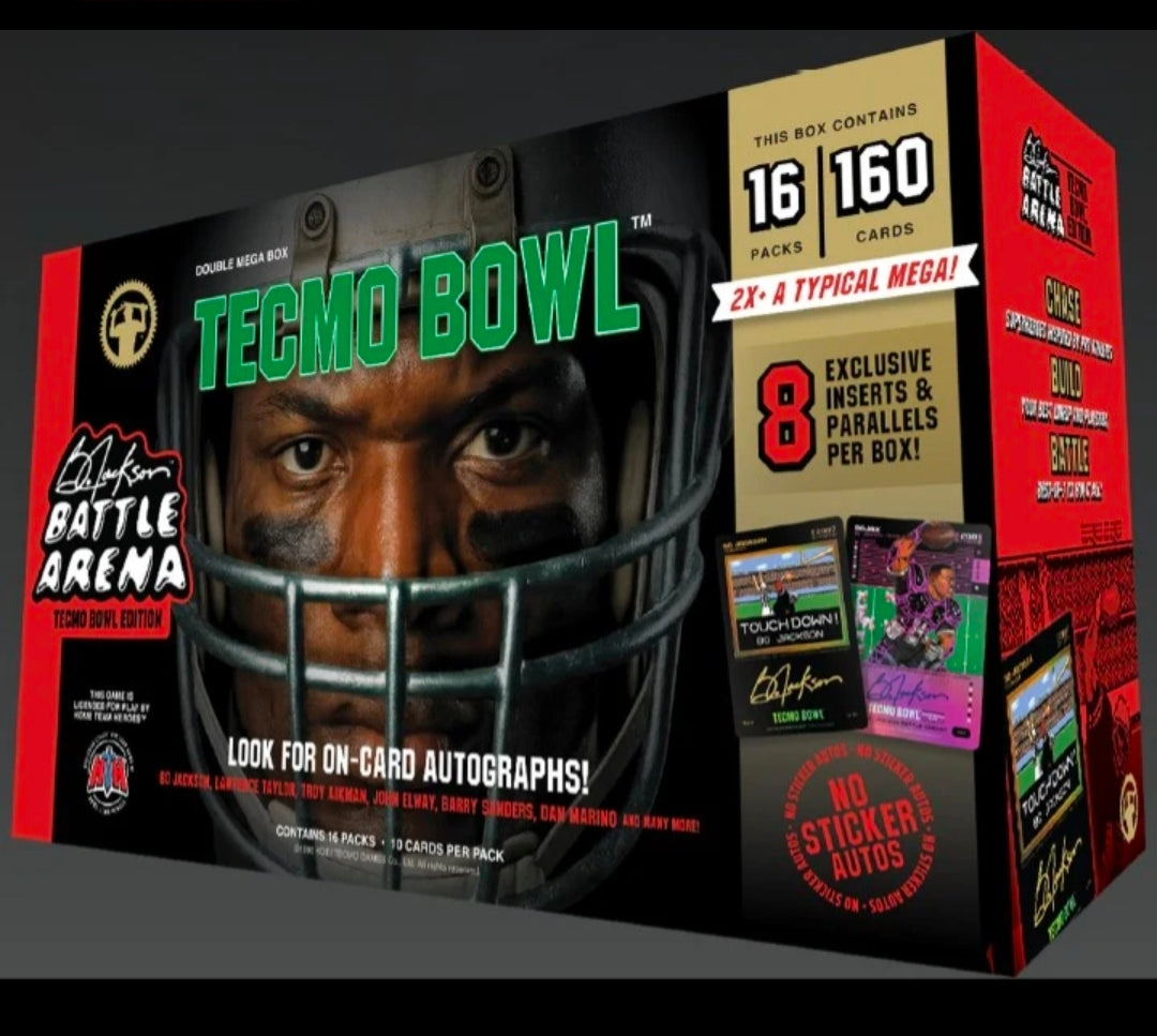2026 Bo Jackson Battle Arena Tecmo Bowl Double Mega Box!