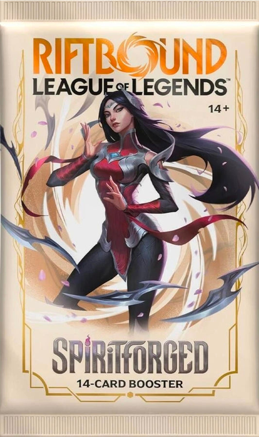 Riftbound SPIRITFORGED League of Legends Booster Pack