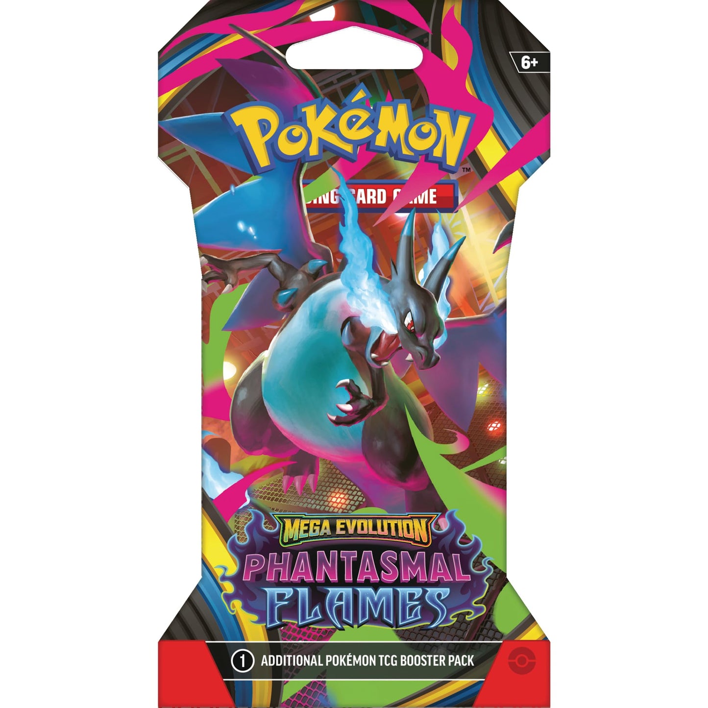 Phantasmal Flames Pokemon Sleeved Booster Pack