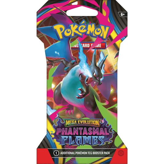 Phantasmal Flames Pokemon Sleeved Booster Pack