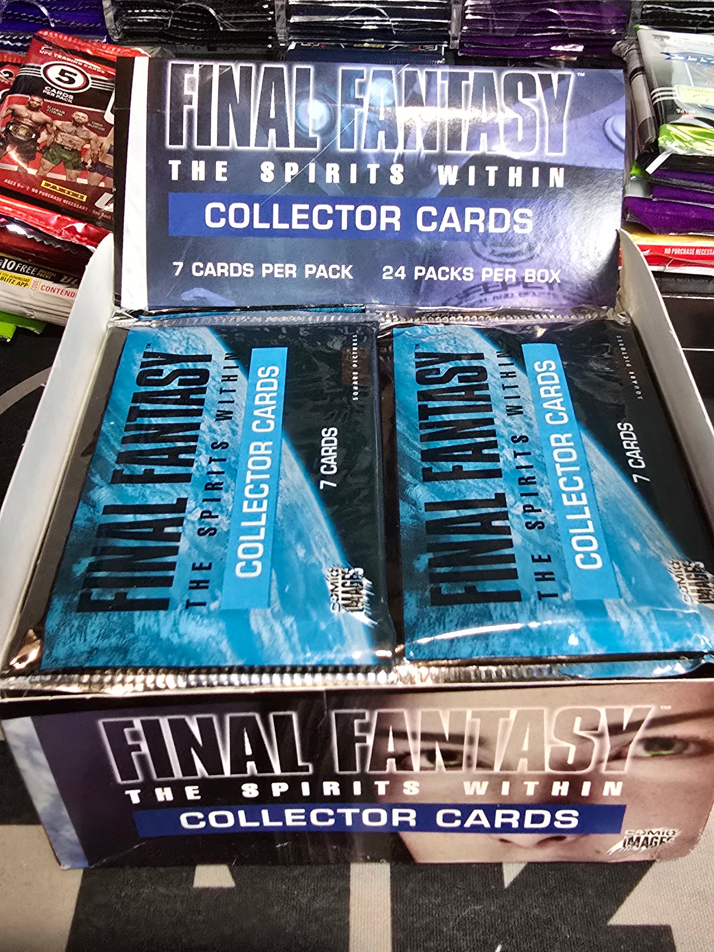 2001 Final Fantasy The Spirits Within Collector Cards Pack Comic Images