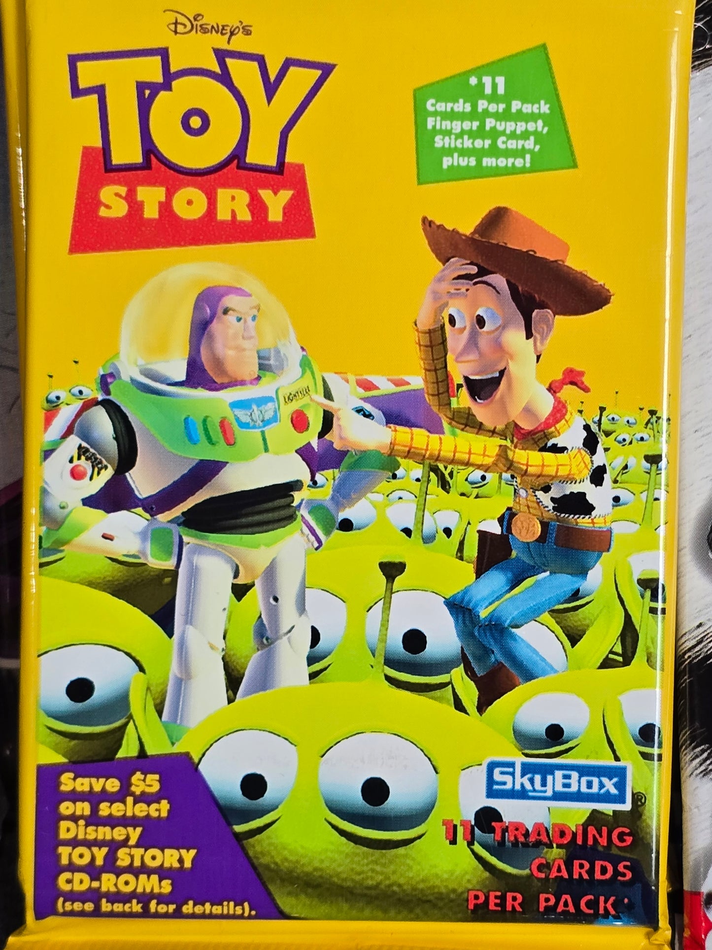 RARE Toy Story Skybox Disney hobby pack