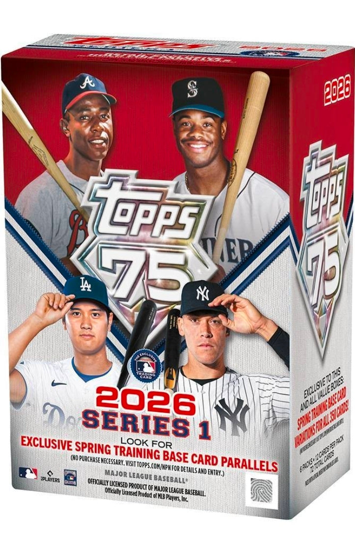 2026 Topps 75th Baseball Blaster Box