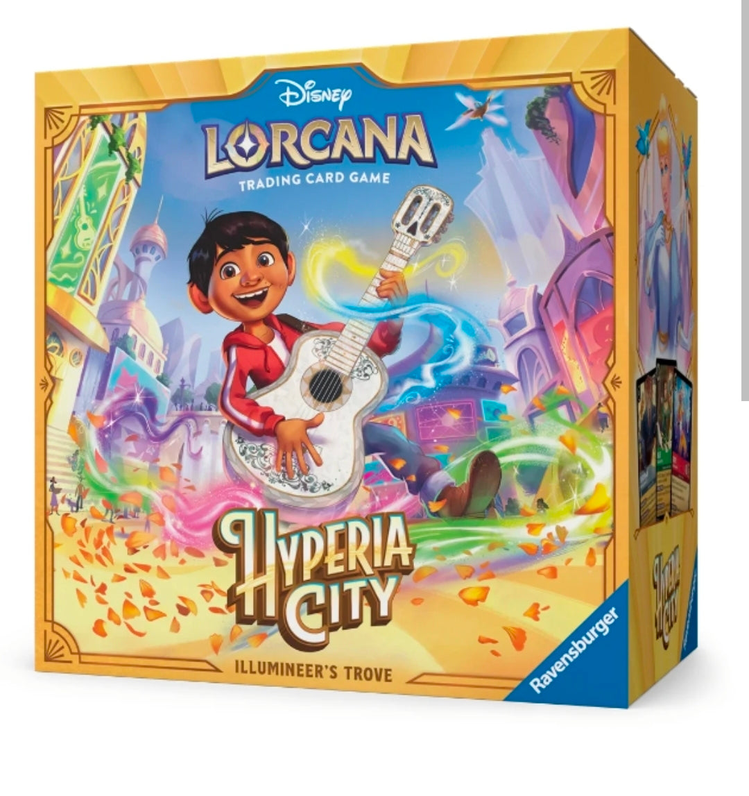 Disney Lorcana Hyperia City Trove - 8 booster packs!