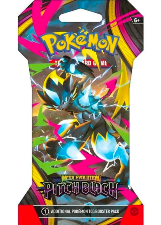 Pokemon Pitch Black Sleeved Booster Pack