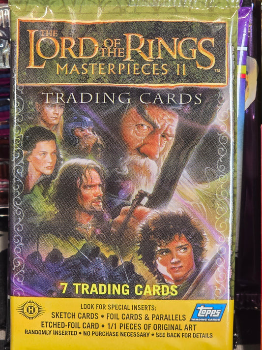 Topps Lord of the Rings Masterpieces II LOTR New Line Cinema