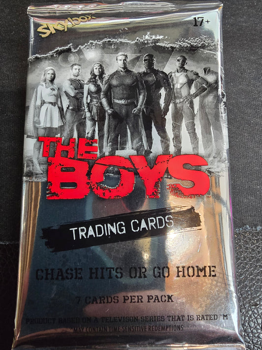 The Boys Trading Cards Hobby Pack - Chase Hits or GO HOME!
