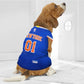 NEW! Compare at $28.00 - Pets First NBA NEW YORK KNICKS DOG Jersey, Medium - Tank Top Basketball Pet Jersey!