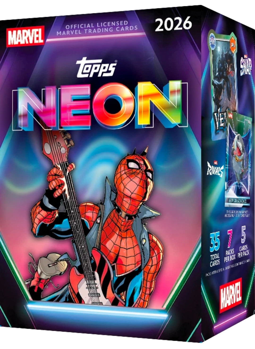 Marvel Neon Blaster Box Topps