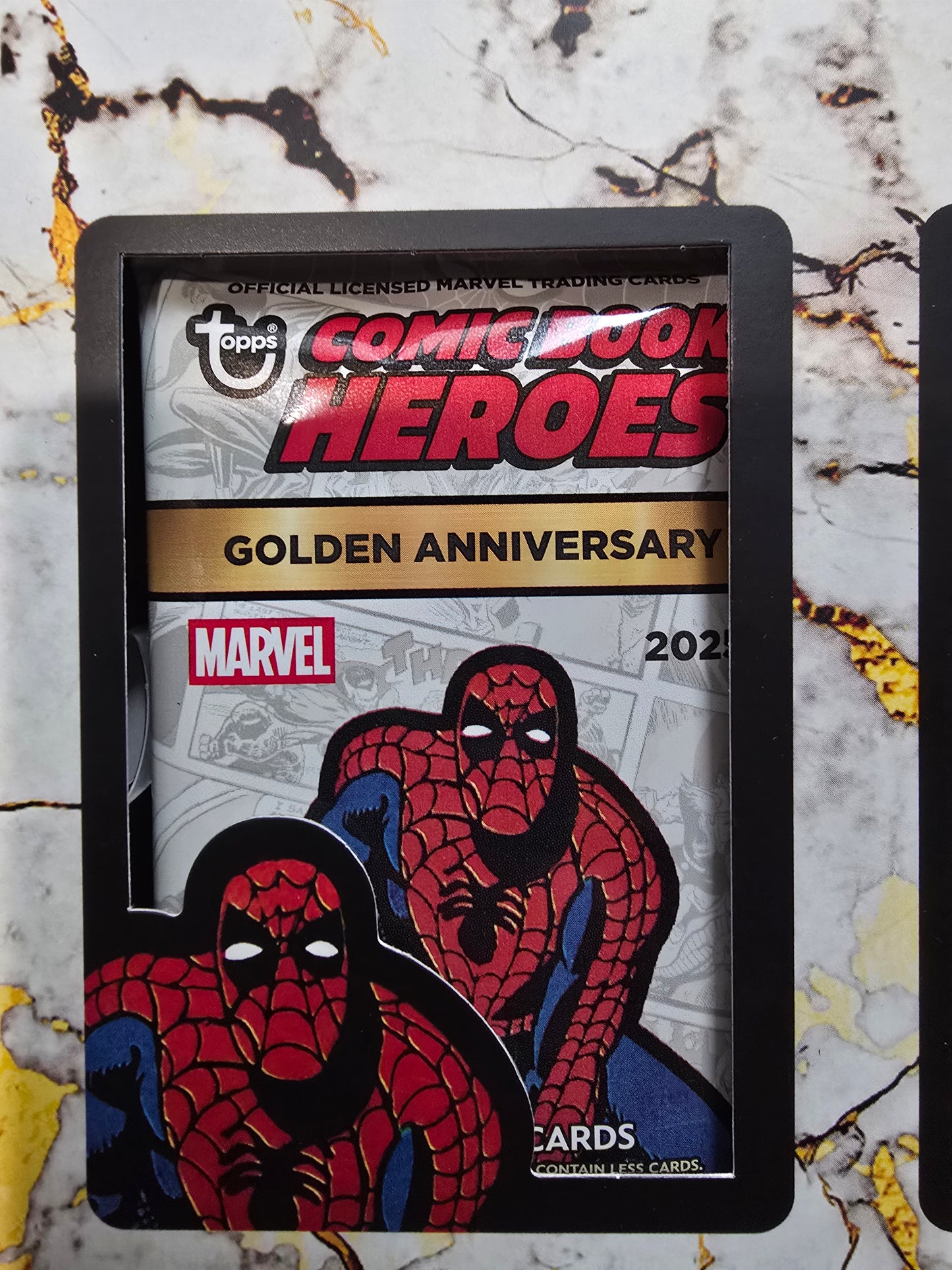 Marvel Comic Book Heroes Golden 75th Anniversary Hobby Pack