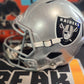 Richard Seymour Auto Full Size Helmet Raiders Beckett COA Hall Of Fame Script
