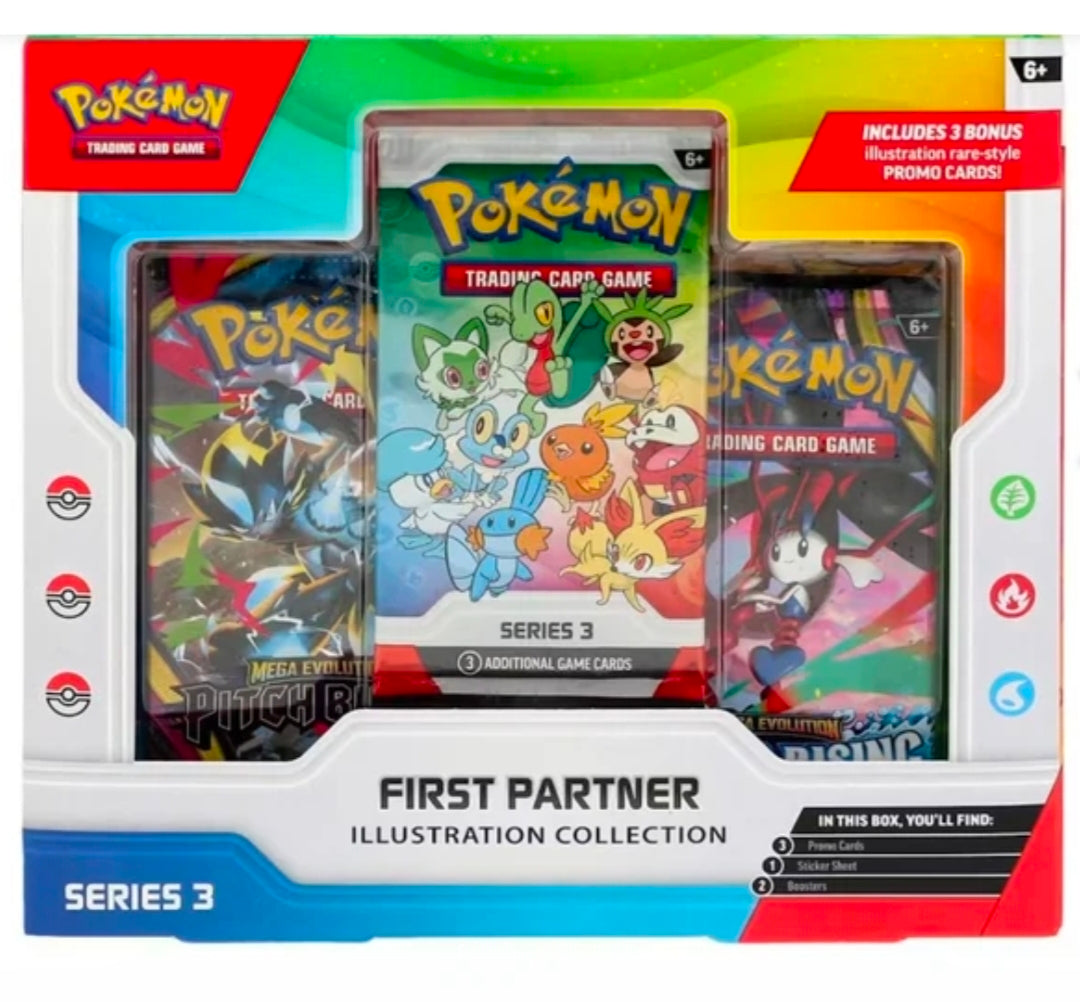 Pokemon First Partner Illustration Collection Box Set Series 3