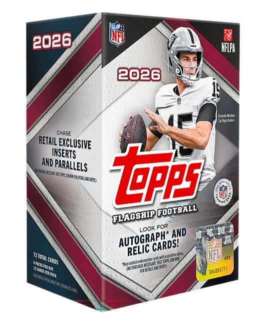 2026 Topps Flagship Football Blaster Box