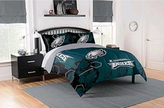 Compare @ $89.99 Philadelphia Eagles NORTHWEST Twin Comforter and Sham Bedding