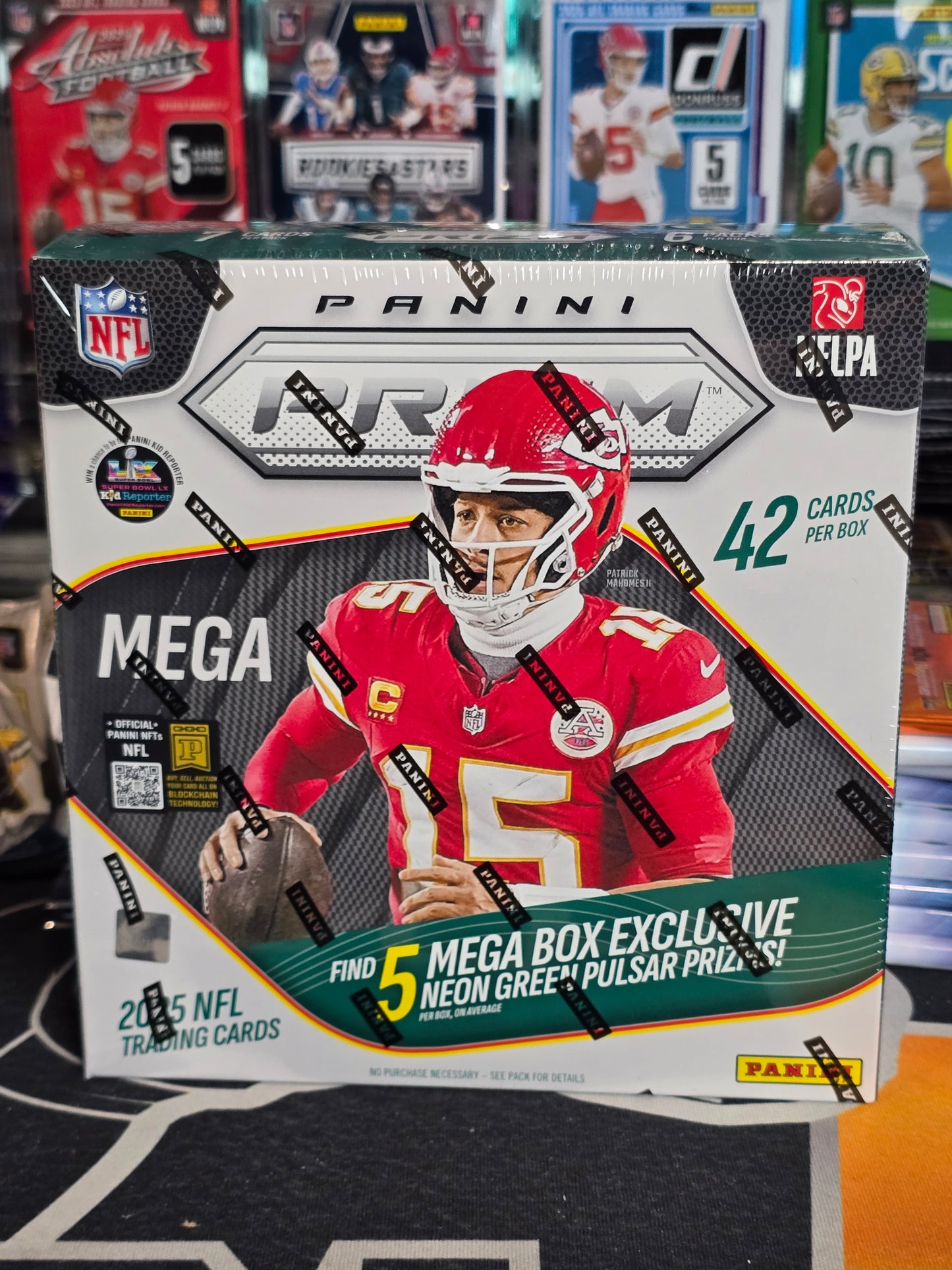 2025 Prizm Football Mega Box