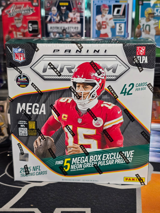 2025 Prizm Football Mega Box