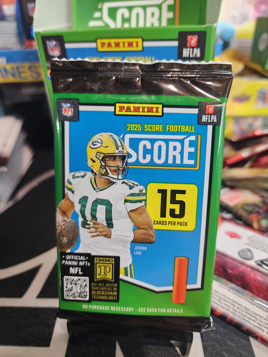 NEW! 2025 Score Football Blaster Pack | 15 Cards! | Personal Break!