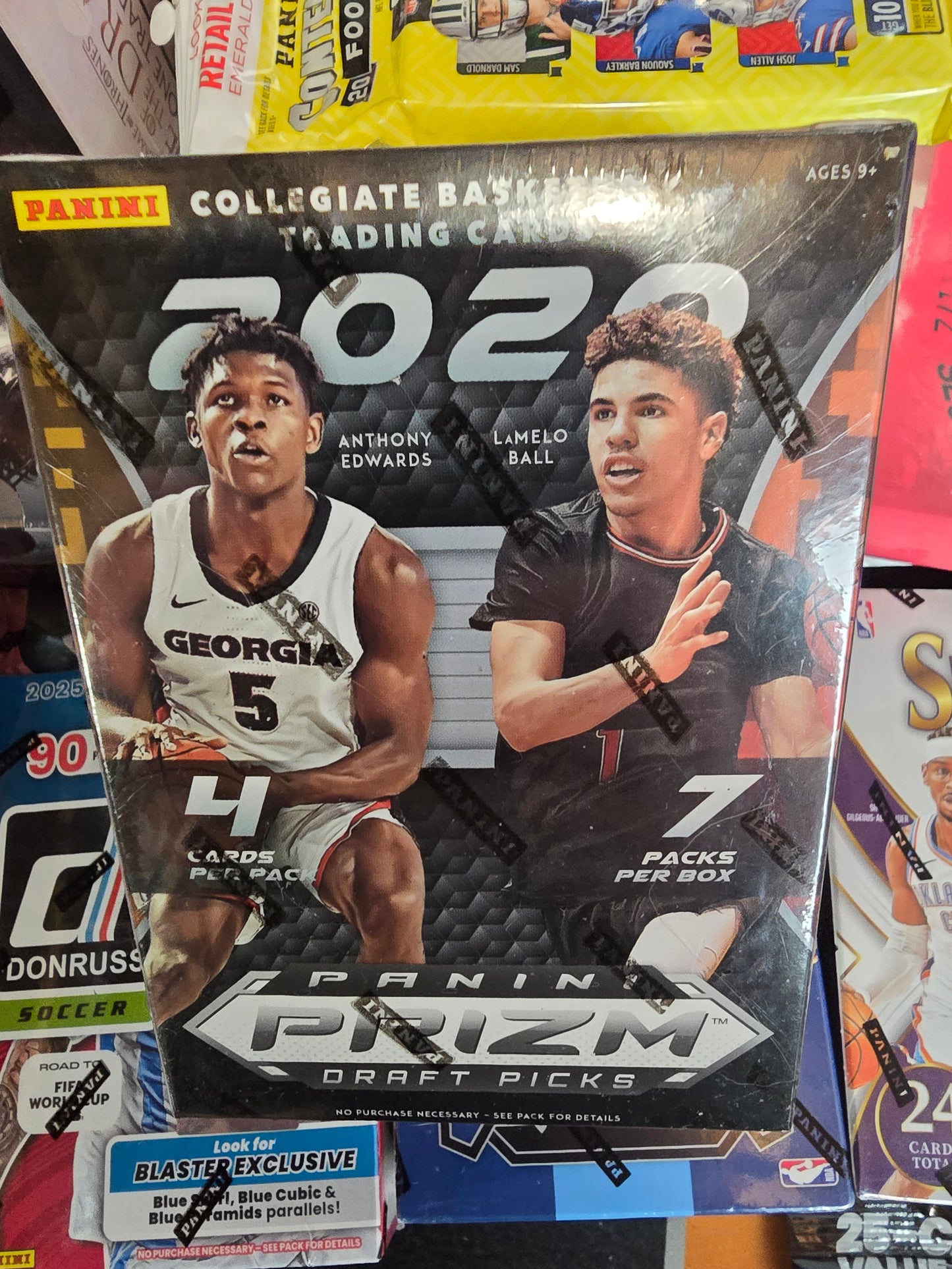 Antman/Lamelo Rookies? 2020-2021 Prizm Draft Picks Basketball Blaster Box Downtown?