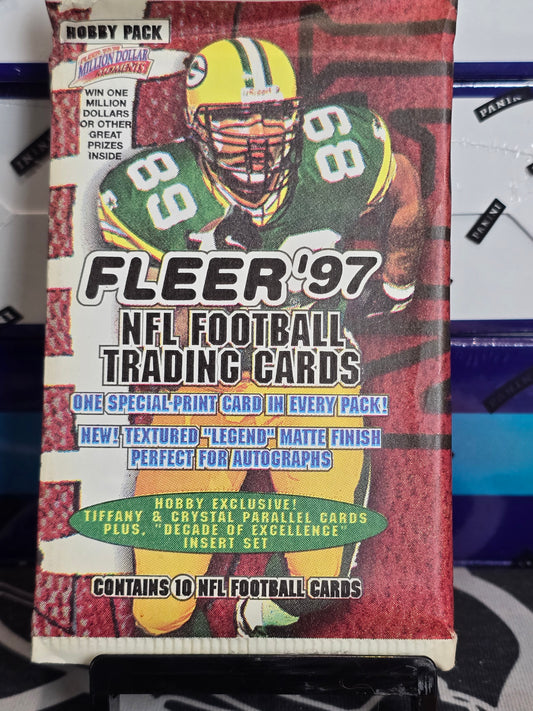 1997 Fleer Football HOBBY Pack! One SP card in every pack!