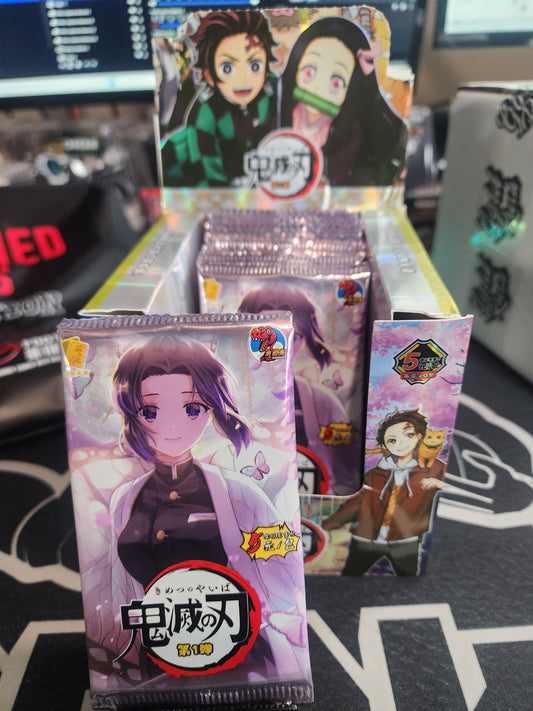 NEW! Demon Slayer Chinese Booster Pack Kimestu no Yana Bug Hashira personal break!
