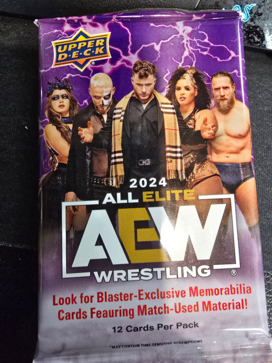 2024 All Elite AEW Wrestling Pack Personal Break!