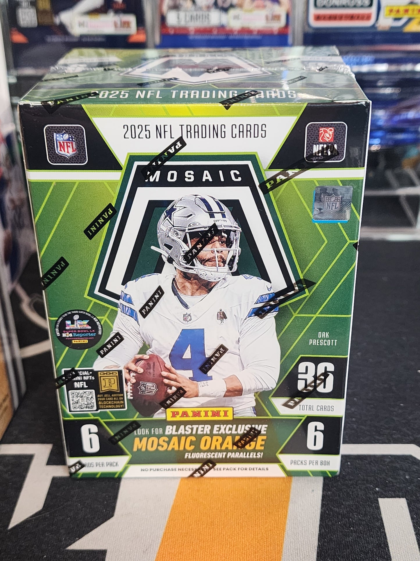 2025 Mosaic Football Blaster Box