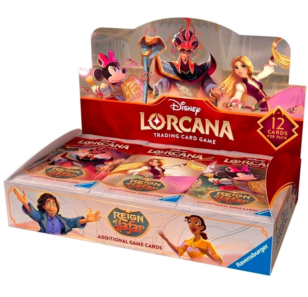 Disney Lorcana Reign of Jafar Booster Box - 24 packs!